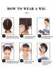 Extra Long Fluffy Wavy Synthetic Wig -  