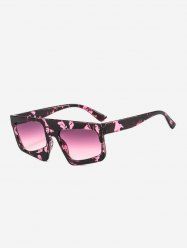 Rectangle Lens Fashion Sunglasses -  