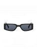Large Glasses Temples Sunglasses -  