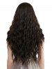 Perruque Synthétique Longue Bouclée Profonde en Couleur Noire - Taupe Ensemble de 1 Pièce 28 pouces