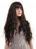 Perruque Synthétique Longue Bouclée Profonde en Couleur Noire - Taupe Ensemble de 1 Pièce 28 pouces