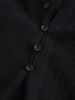 Button Loop Solid Henley Pullover Shirt -  