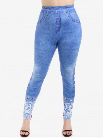 plus size long jeggings