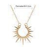 Collier Soleil Pendant Evidé - d'or 