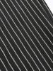 Vertical Striped Zip Fly Work Pants -  