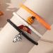 3 Pièces Bracelet Charmant D'Halloween Chauve-souris Citrouille Fantôme - Multi 