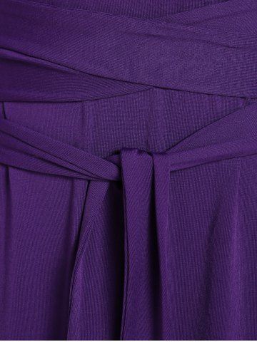 Plus Size Medieval Renaissance Ruched Two Tone Mesh Sleeves A Line Midi Belt Dress