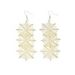 Halloween Exaggerated Funny Hollow Out Spider Web Long Drop Earrings -  