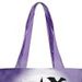 Halloween Witch Bats Cat Canvas Tote Bag - Concorde 