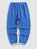 Pantalon de Jogging avec Lettre CALIFORNIA à Cordon - Bleu S