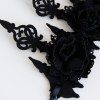 Halloween Dark Gothic Black Crown Wreath Headband -  
