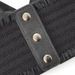 Elasticated Stretch Lace Up Wide Waistband Corset Belt -  