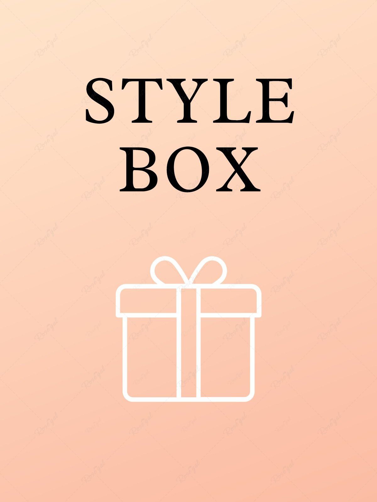 Rosegal Style box-service d'abonnement produits exclusifs, Veuillez ne pas ajouter à votre commande Multi Taille Unique