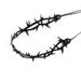 Gothic Cosplay Thorns Choker Necklace -  