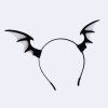 Bandeau de Cheveux D'Halloween de Soirée Cosplay Corne de Diable - Noir 