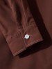Two Tone Pockets Button Up Men Shirt -  