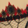 Gothic Vintage Vampire Queen Crown Masquerade Party Cosplay Hair Accessories -  