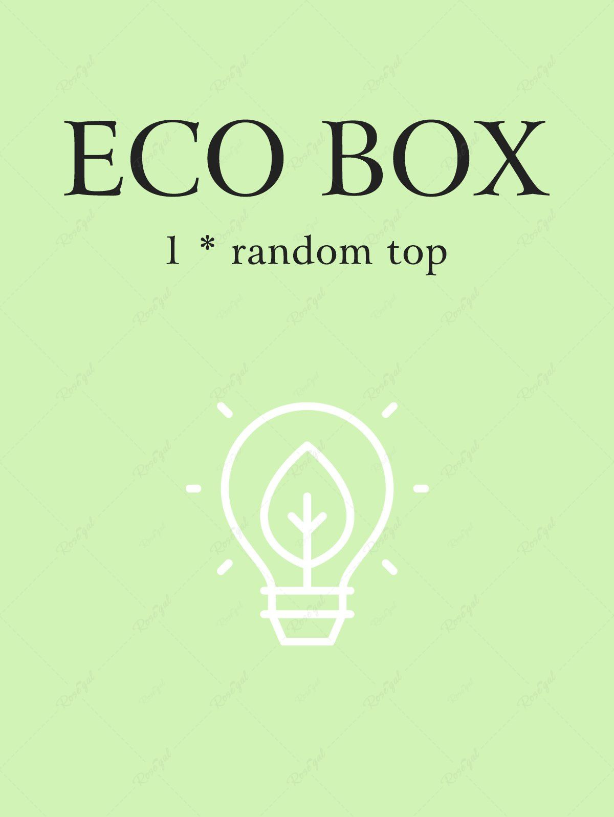 Affordable ROSEGAL ECO BOX-1*Random Top  