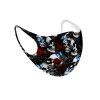 Gothic  Butterfly Rose Skull Washable Mask -  