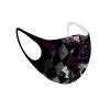 Gothic Argyle Rose Skull Washable Mask -  