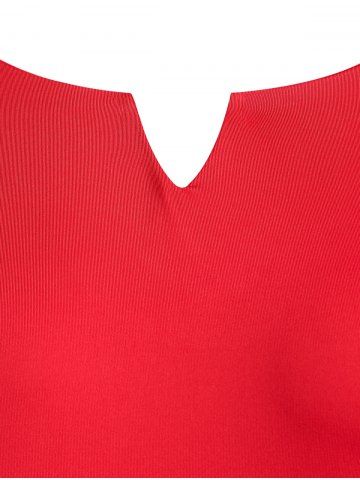 Plus Size Plaid Asymmetric Midi Dress