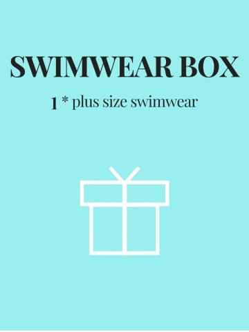 ROSEGAL Lucky Swimwear Box - Plus Size 1*Random Swimsuit - MULTI - 2X