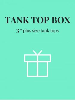 ROSEGAL Box-Plus Size 3*Random Tank Tops - MULTI - 5X
