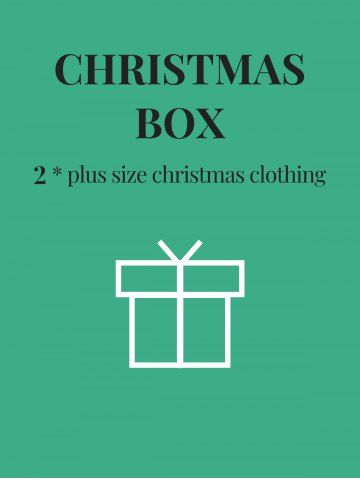 ROSEGAL Boîte- 2 * Vêtements de Noël Aléatoires Grande Taille - MULTI - 2X