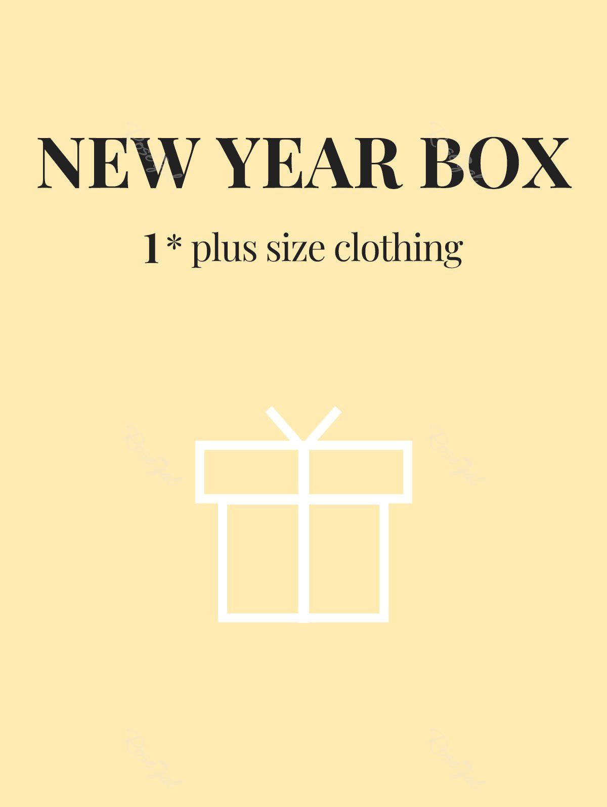 Buy ROSEGAL Box - Plus Size 1*Random Clothing  