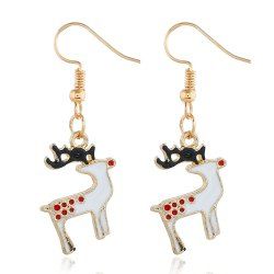 Boucles D'oreilles Wapiti de Noël - Multi 