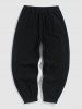 California Embroidered Fuzzy Polar Fleece Pants -  