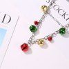 Christmas Colorful Bell Choker Necklace -  