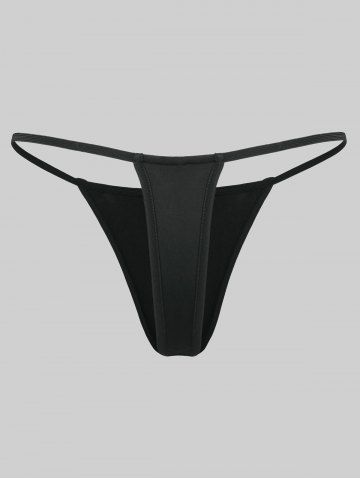 Plus Size Christmas Faux Fur Panel Lace Trim Babydoll with T-back