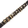 12 Pièces Bagues Motif Cœur et Couronne - d'or 