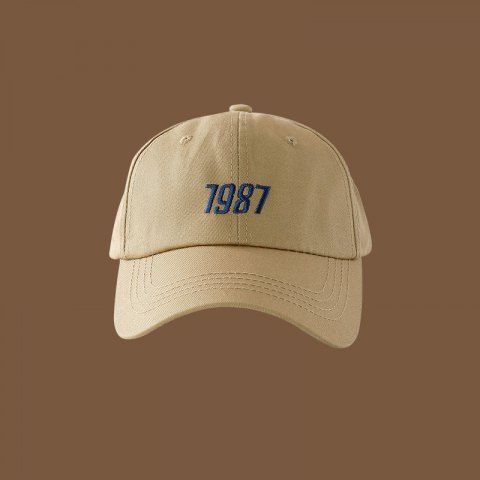 Number Embroidered Sports Outdoor Sunscreen Baseball Cap