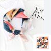 Foulard Carré Graffiti - Rose clair 