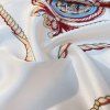 Imitation Silk Printed Long Scarf -  