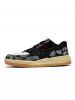 Chaussures de Planche à Imprimé Cachemire Fleur - Noir EU 44