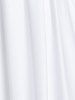 Plus Size Basic Solid Color Knee Length Flare Dress -  