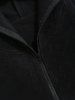 LOS ANGELES Embroidery Polar Fleece Hoodie -  