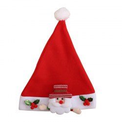 Kids Santa Claus Embellish Christmas Hat -  