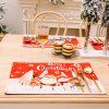 Christmas Table Cover Tablecloth Cushion Party Decor -  