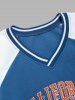 CALIFORNIA Embroidered Raglan Sleeve Fleece-lined Sweatshirt -  