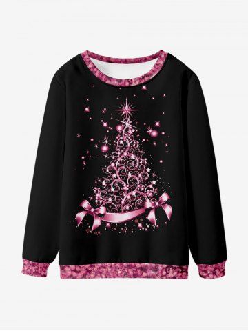 Kids Christmas Tree Print Sweatshirt
