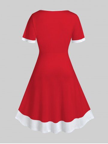 Rosegal plus size christmas 2024 dresses