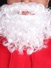Christmas Funny Santa Beard Costume White Faux Beard Santa Claus Beard Costume -  