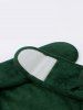 Ensemble Ceinture de Protection et Housse en Tissu et Sac à Eau Chaude 1000ML - Vert profond 