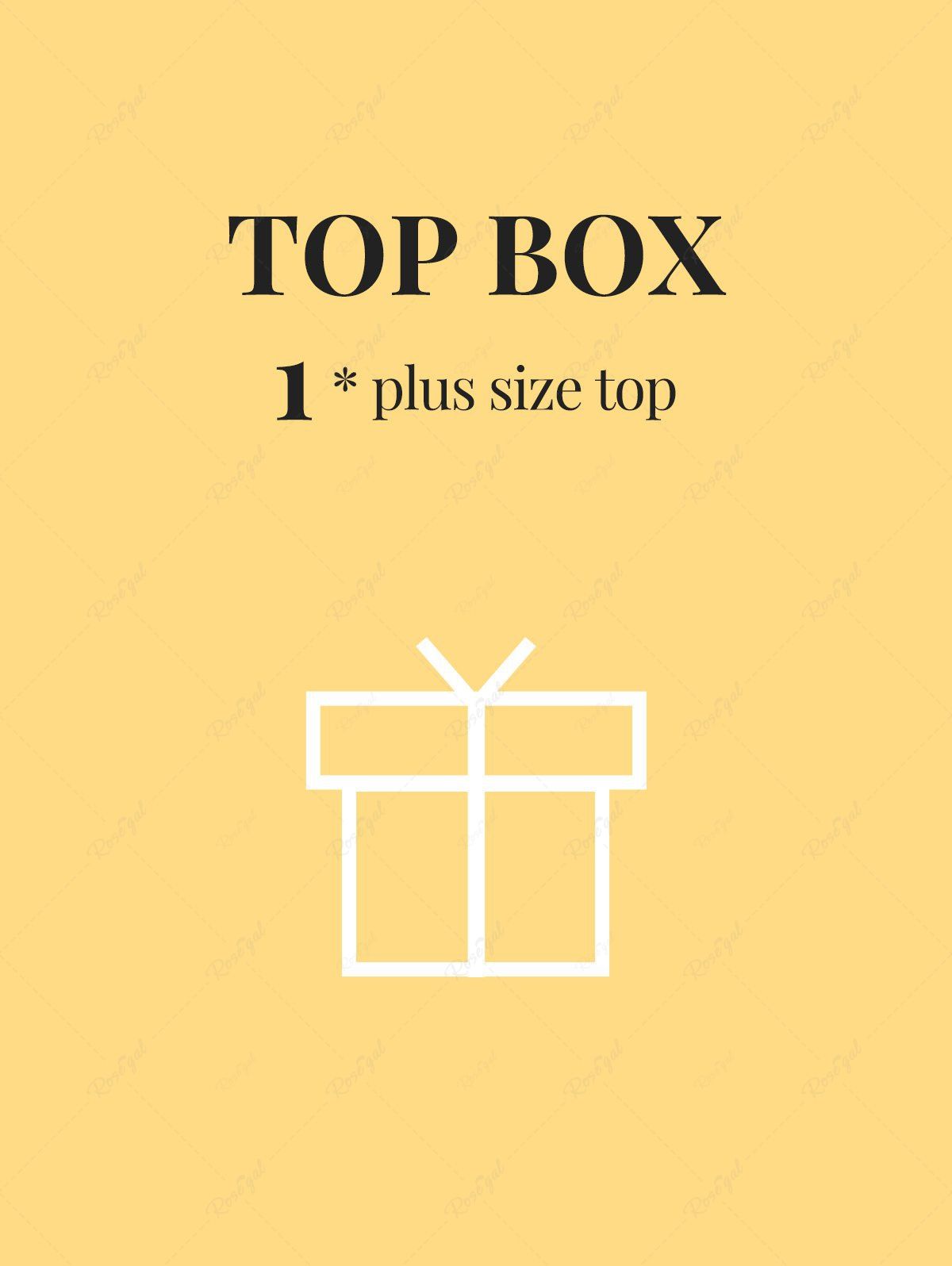 Best ROSEGAL Lucky Box-Plus Size 1*Random Top  