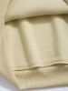 Quarter Zip ALASKA Graphic Fleece Thermal Lined Front Pocket Vintage Pullover Sweatshirt -  