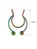Stainless Steel Nose Clip U-Shape Non Perforated Nose Ring -  